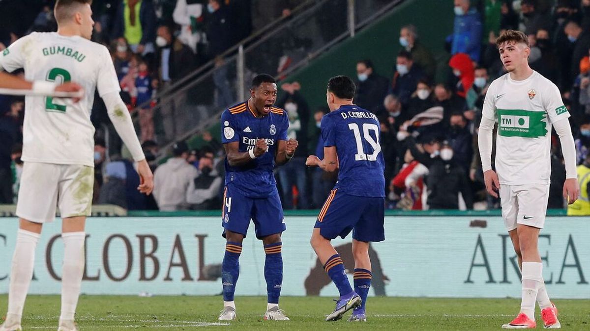 El Real Madrid sufre en la prórroga ante el Elche (1-2) y pasa a cuartos de la Copa del Rey El Real Madrid sufre en la prórroga ante el Elche (1-2) y pasa a cuartos de la Copa del Rey