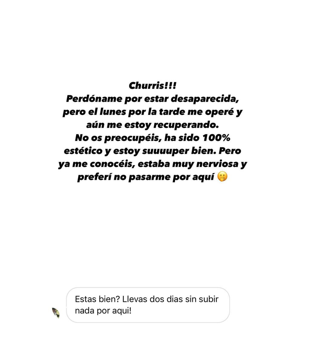El mensaje con el que Anna Ferrer Padilla ha tratado de tranquilizar a sus seguidores