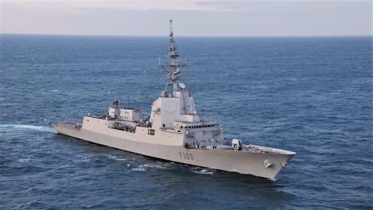 La 'Blas de Lezo', rumbo al Mar Negro: un buque moderno con un completo sistema de armamento naval La 'Blas de Lezo', rumbo al Mar Negro: un buque moderno con un completo sistema de armamento naval