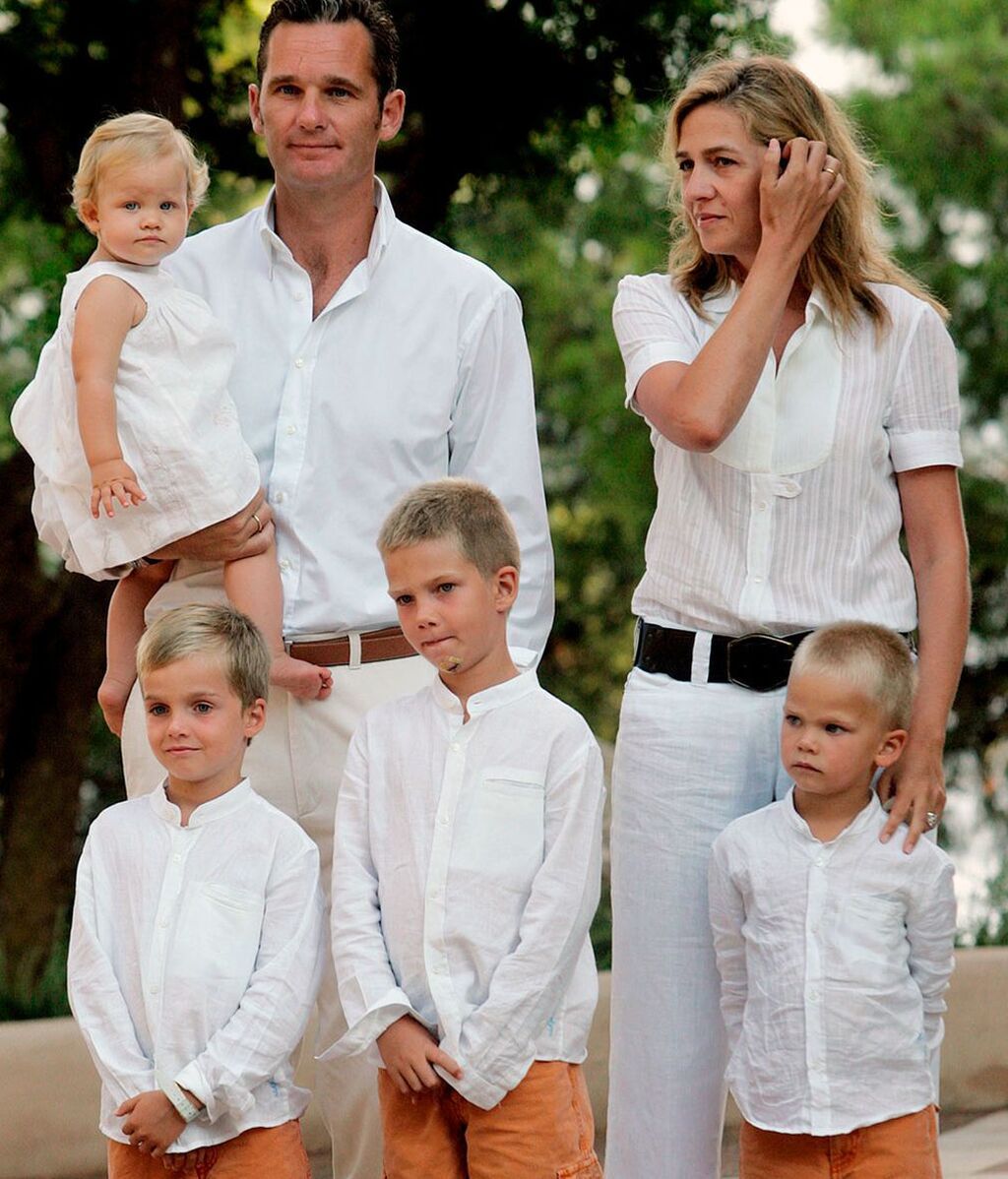 La familia Urdangarin, en una imagen de 2006