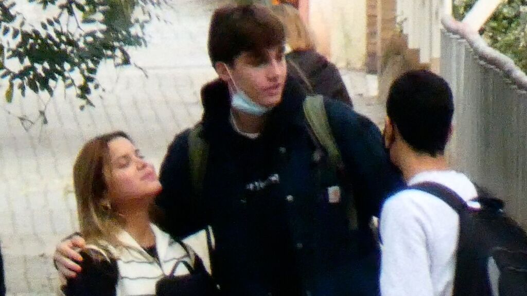 Pablo Urdangarin, con la joven llamada Juliana de la que se dijo que era su novia