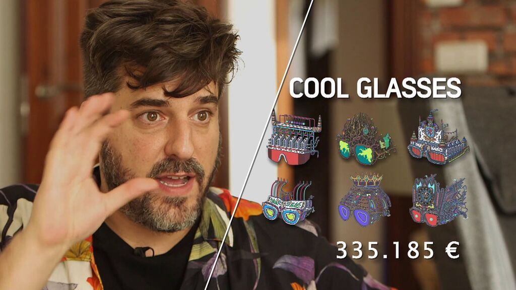 Javier Arrés, el artista español que se ha hecho rico gracias al criptoarte: su colección ‘Cool glasses’ se vendió por medio millón de dólares