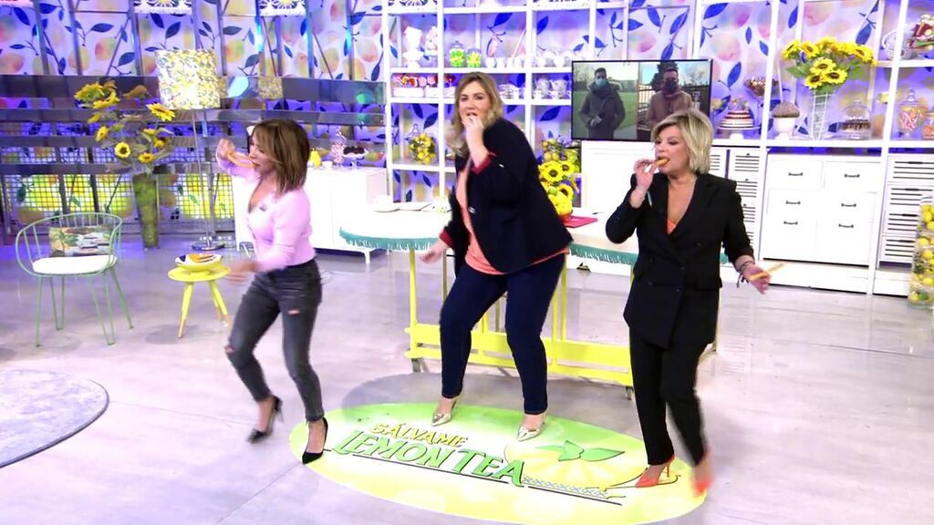 El baile de las presentadoras