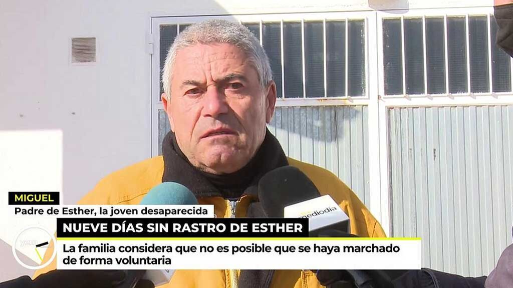 Padre de Esther, la joven desaparecida en Traspinedo: “Para mí, mi hija no está viva”