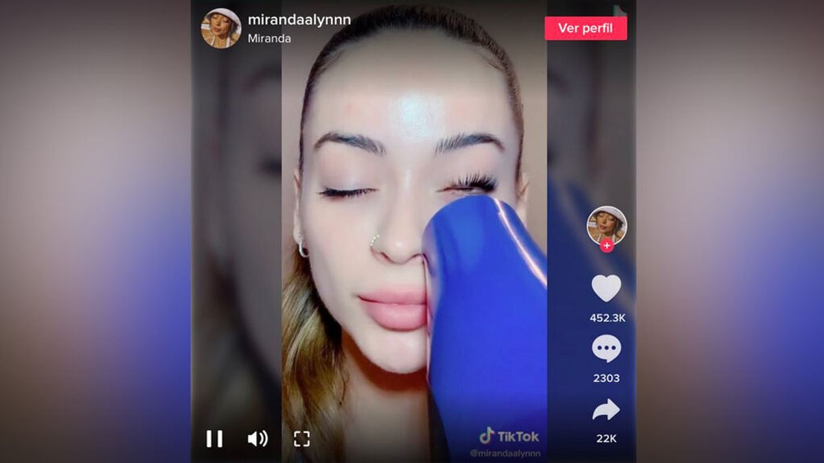 Advierten de los peligros de uno de los trucos virales de TikTok: puede causar quemaduras en párpados, córnea o conjuntiva