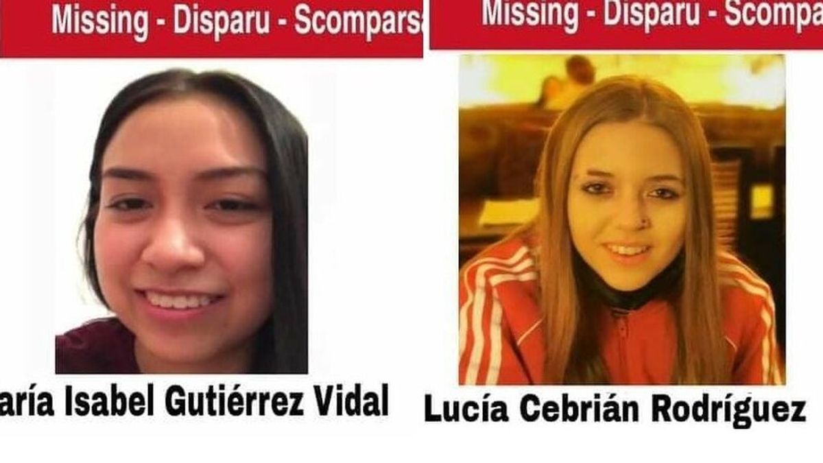 Piden la colaboración ciudadana para encontrar a dos menores de 13 y 17 años desaparecidas en Madrid