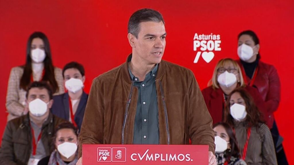 Pedro Sánchez anuncia la actualización de las pensiones para 2022 "por justicia y dignidad"