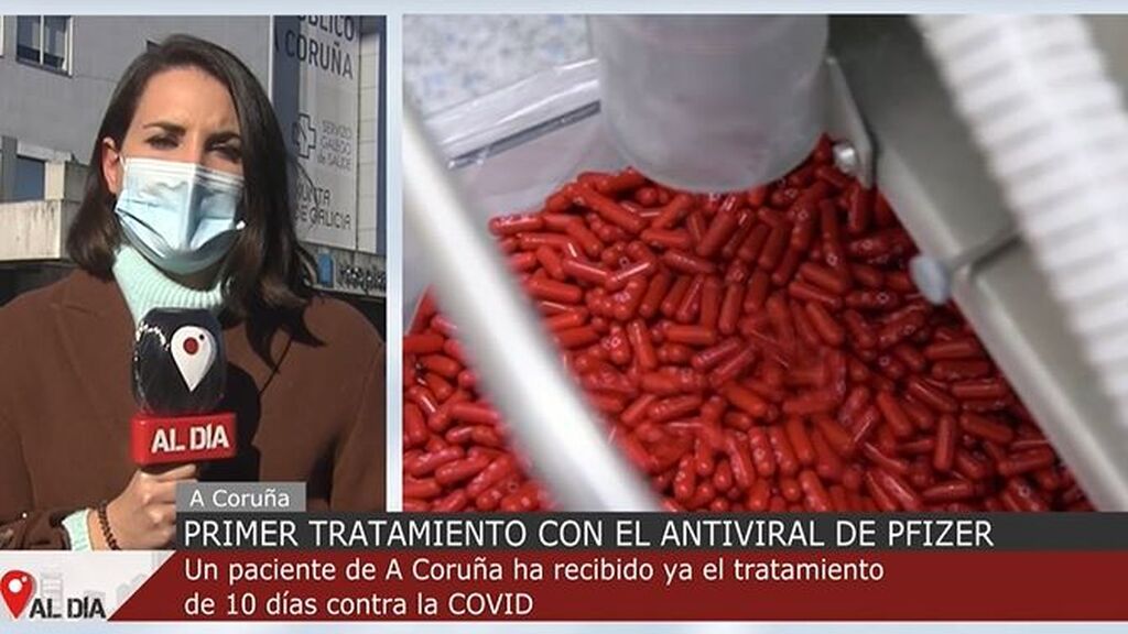 Primer antiviral contra el covid en Galicia: un paciente recibe de forma exitosa el tratamiento de Pfizer