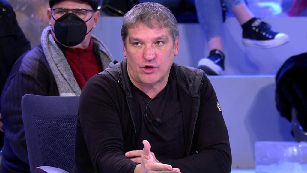 Gustavo González, en el plató de 'Sálvame'