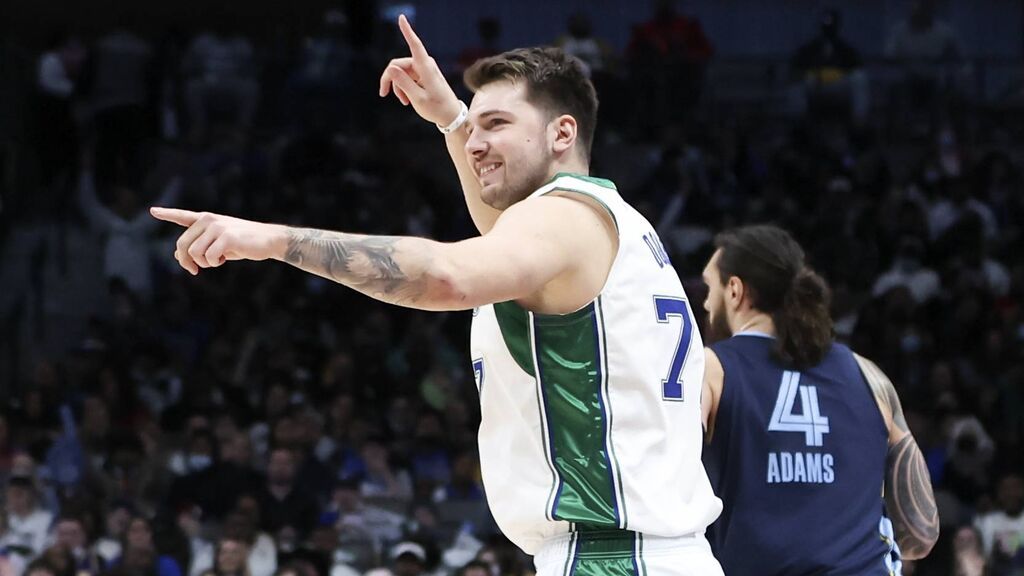 Luka Doncic le gana el duelo a Ja Morant y hace la asistencia de la noche ante dos rivales