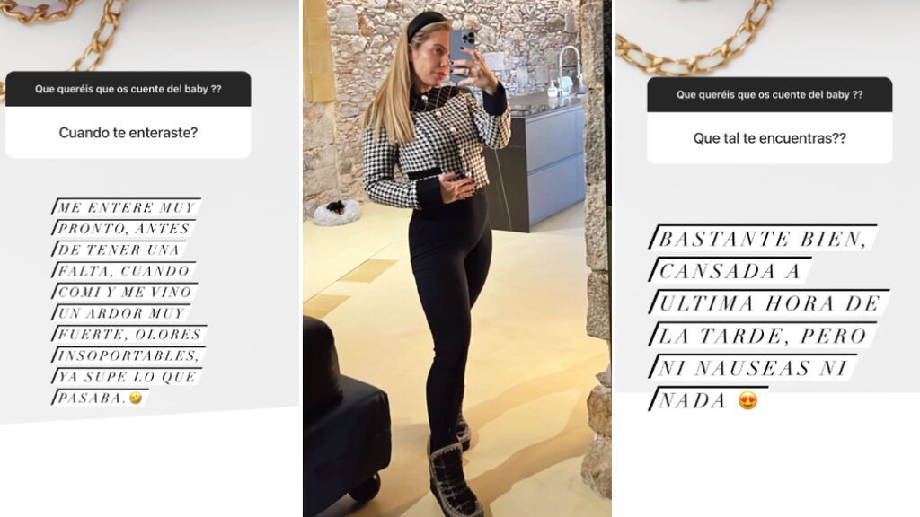 Elena Milla ha dado la noticia a sus seguidores de su tercer embarazo