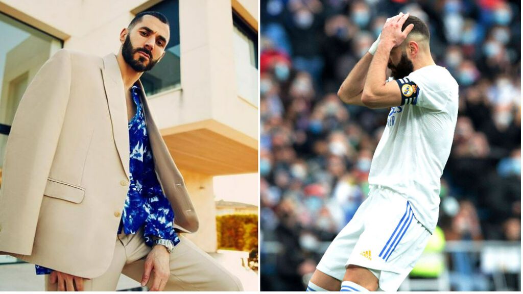 La peor tarde de Karim Benzema: lesionado en el Bernabéu y asaltado por unos ladrones en su casa