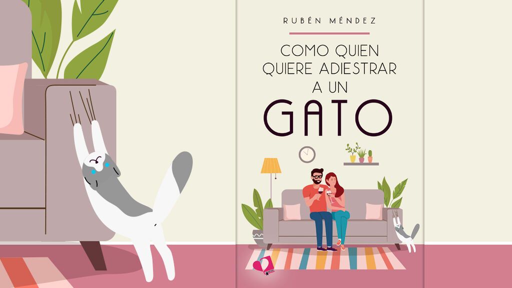'Como quien quiere adiestrar a un gato', la primera novela de Rubén Méndez que explora el amor cuando llega por sorpresa