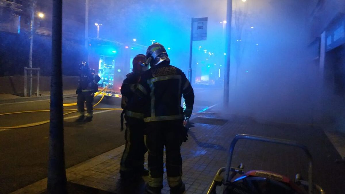 Mueren centenares de animales en el incendio de una tienda de mascotas en Barcelona Mueren centenares de animales en el incendio de una tienda de mascotas en Barcelona