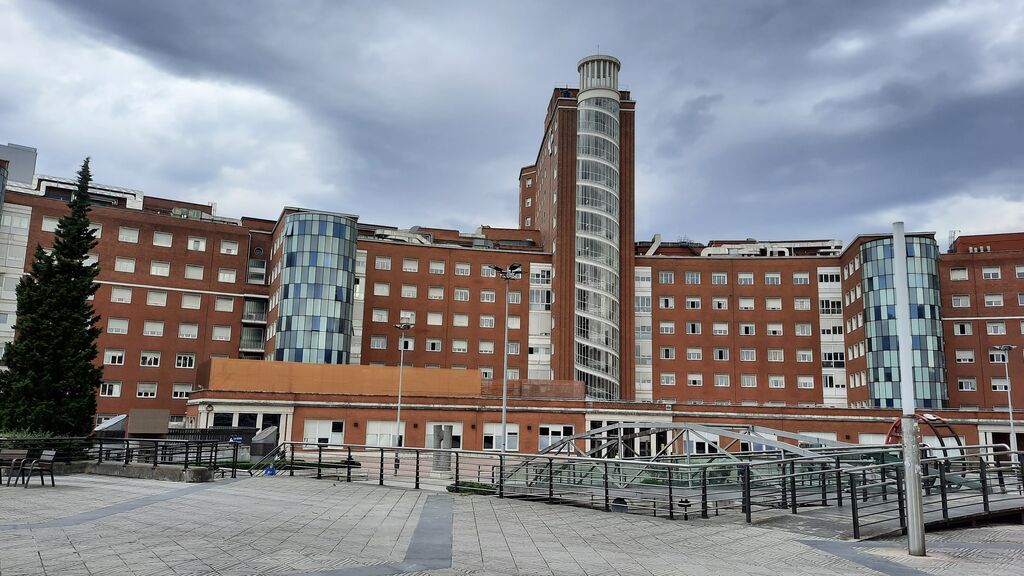 Hospital de Cruces donde permaneció ingresado Álex antes de ser trasladado al Hospital de Gorliz