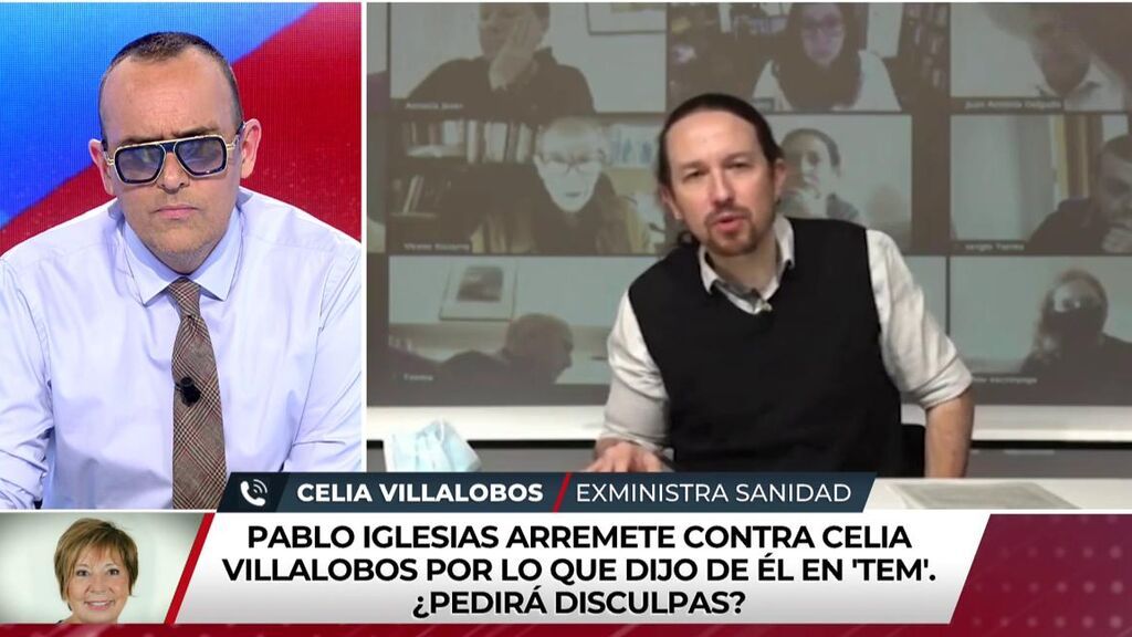 Celia Villalobos habla de la polémica con Pablo Iglesias a raíz de sus palabras