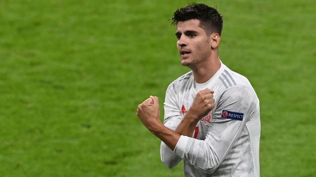 Así está la llegada de Morata a Barcelona