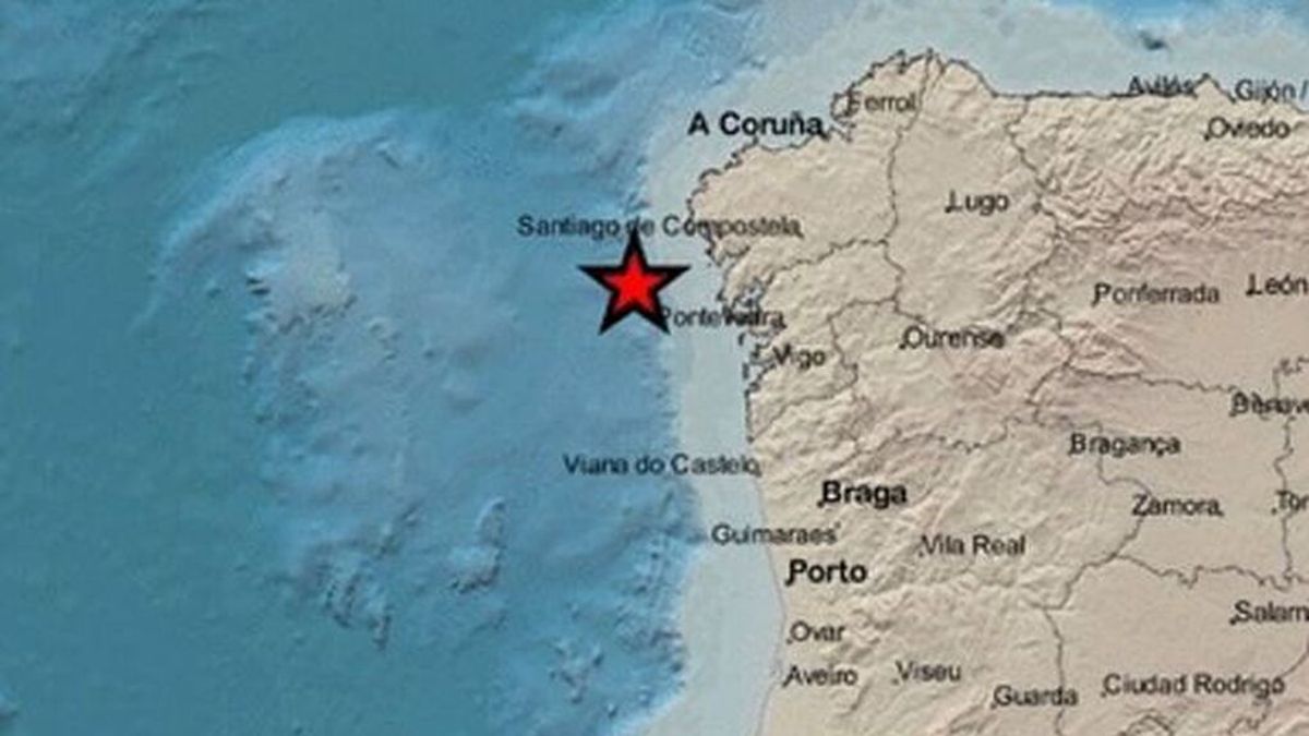 Dos terremotos, uno de ellos 4,6 de magnitud, sacuden Galicia