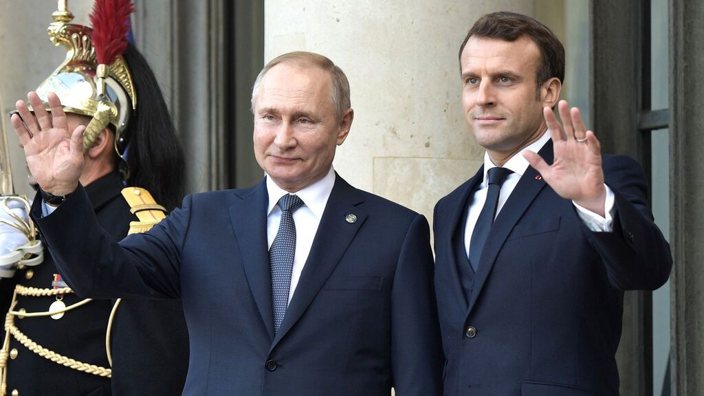 Macron y Putin se citan en un momento de desescalada verbal en la crisis de Ucrania