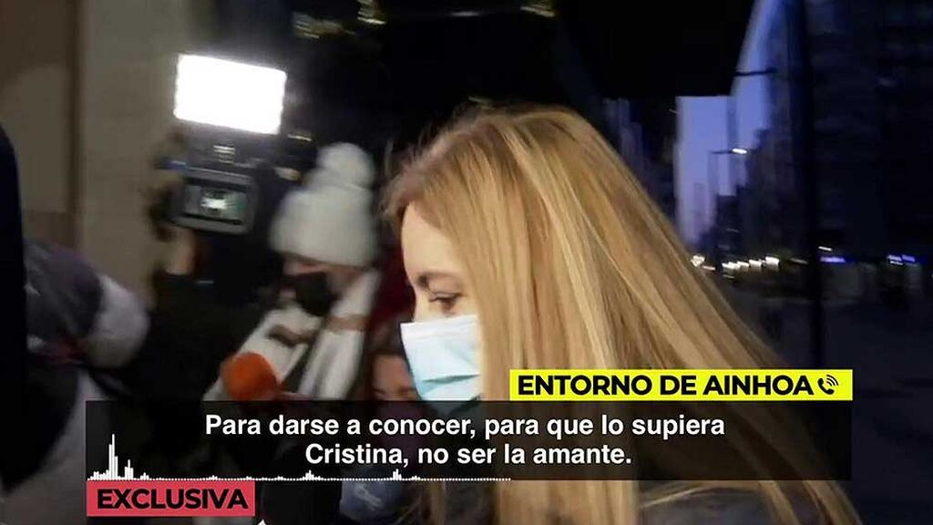 Exclusiva | El entorno de Ainhoa Armentia asegura que fue ella quien avisó a la prensa: “Para que lo supiera Cristina y no ser la amante”