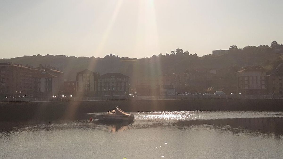La ría entre Barakaldo y Erandio La ría entre Barakaldo y Erandio