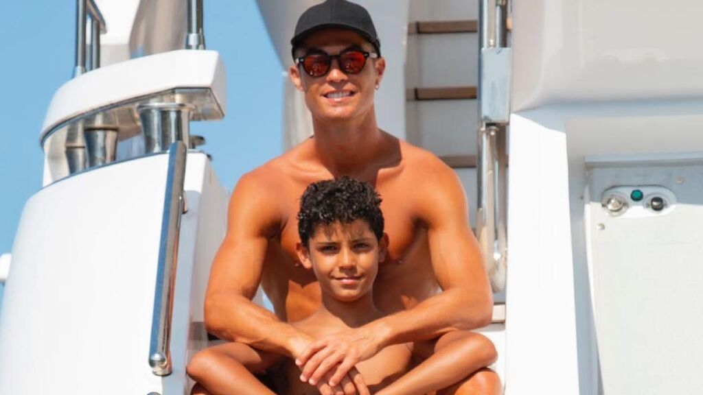 Cristiano Junior, el hijo mayor de Ronaldo, tiene novia a los 11 años
