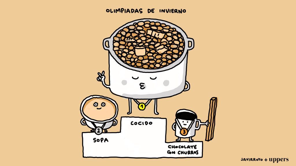 La viñeta de Javirroyo: "Olimpiadas de invierno"