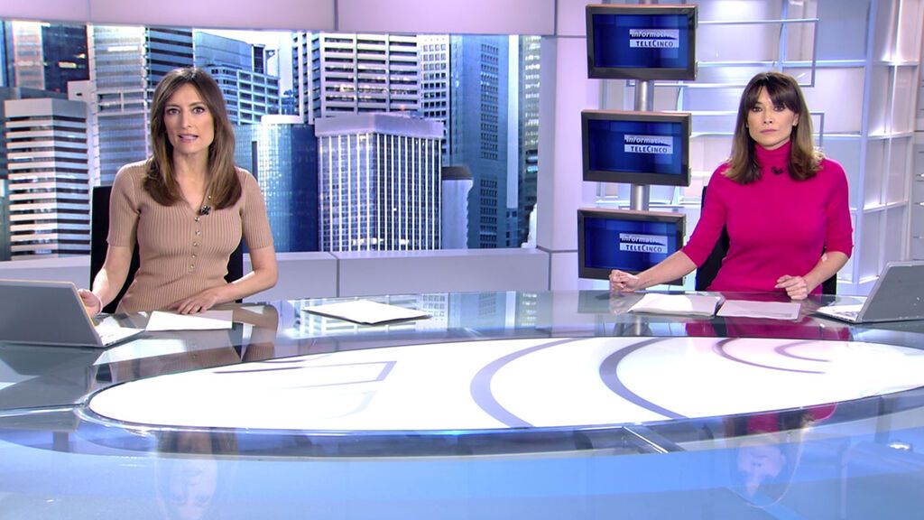 Con Arancha Morales y Leticia Iglesias Informativos Telecinco 2022 Matinal 28/01/2022