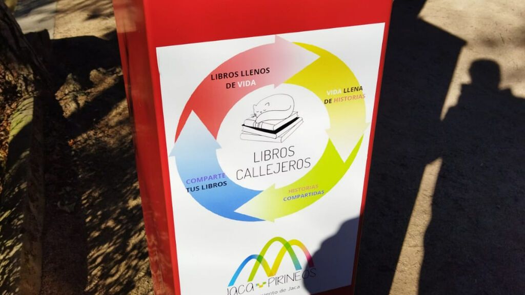 Biblioteca Callejera en Jaca