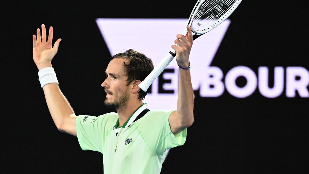 Daniil Medvedev vuelve a ser fiel a su etiqueta de 'chico malo' en la final del Open de Australia