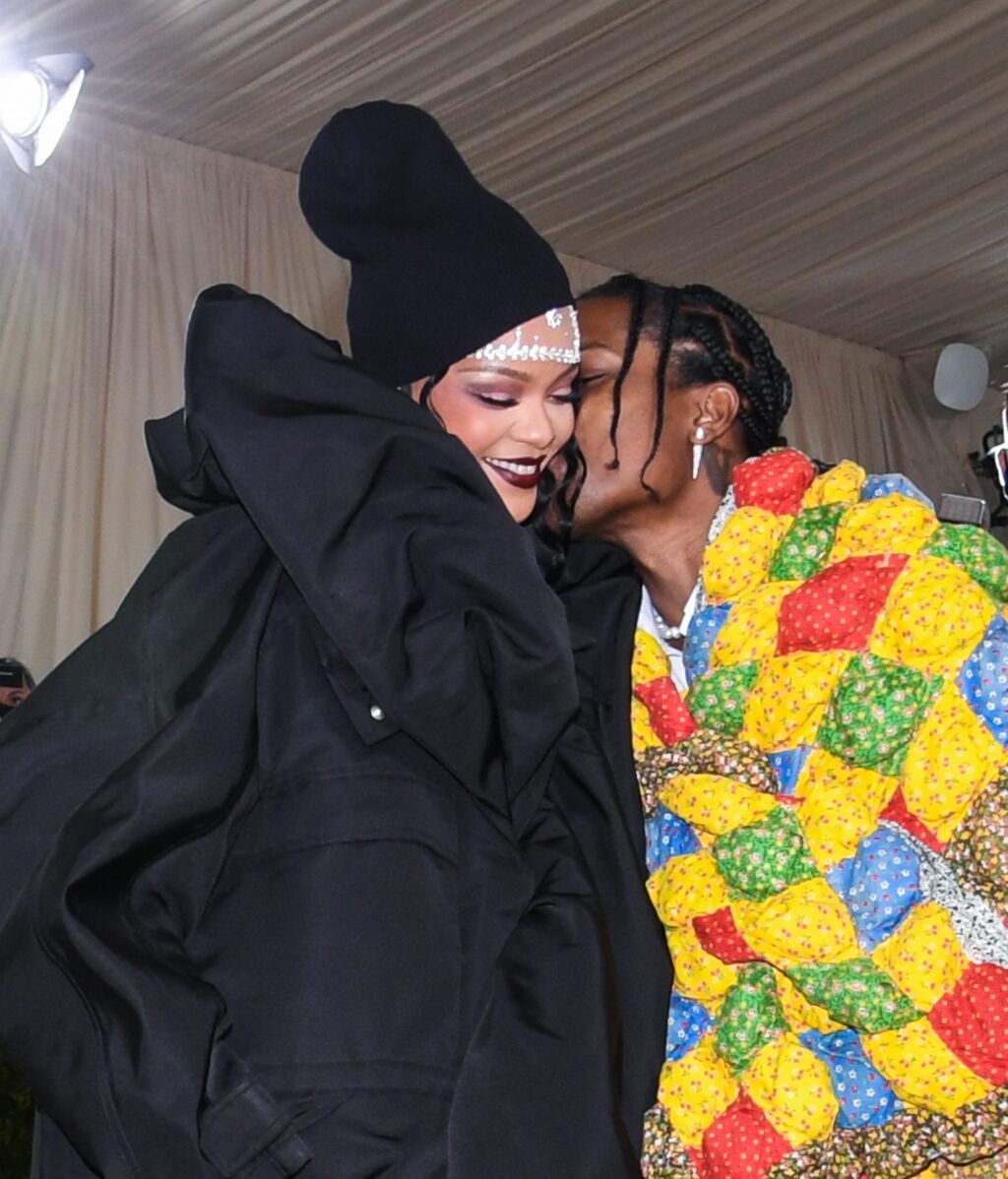 ASAP Rocky y Rihanna en 2021