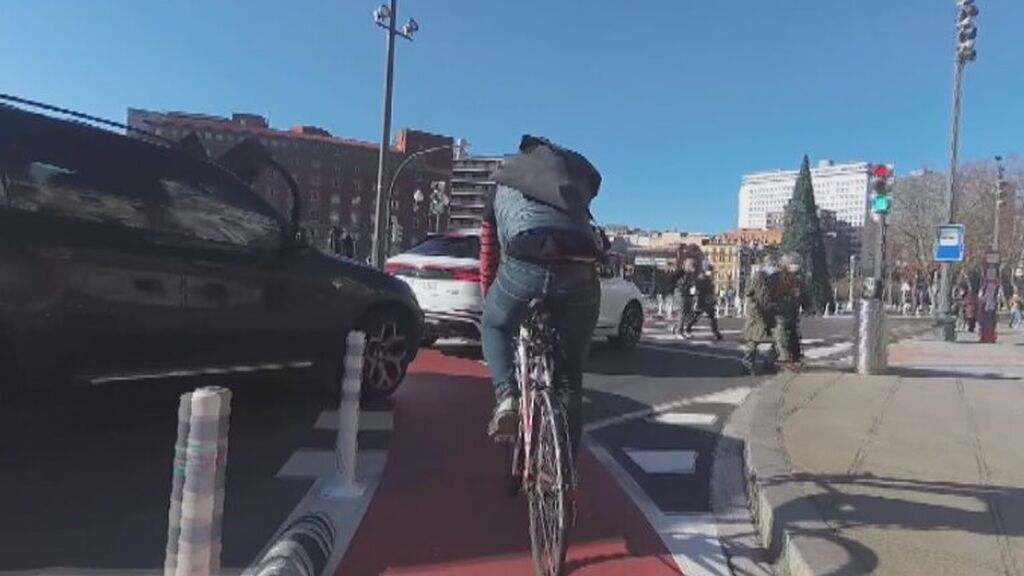 Multado el ciclista que denunció la inseguridad del carril bici de Bilbao: “Ha sido por hacerlo público”