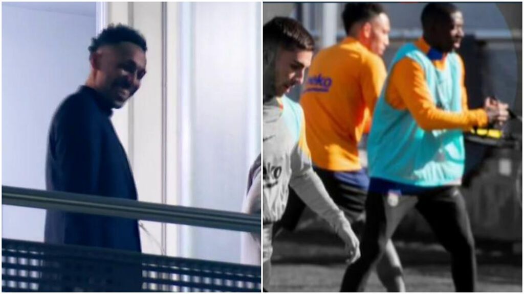 Aubameyang ya es uno más del Barça, pero aún no es oficial su fichaje