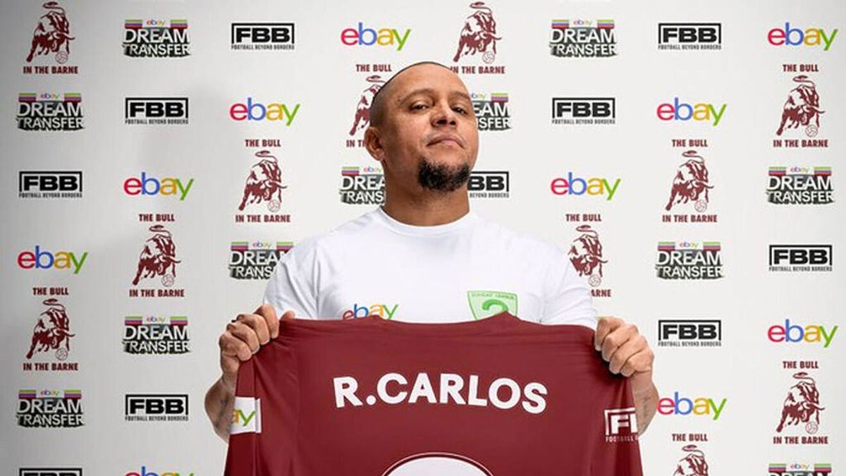 Roberto Carlos vuelve a jugar: el brasileño ficha por el equipo de un pub inglés