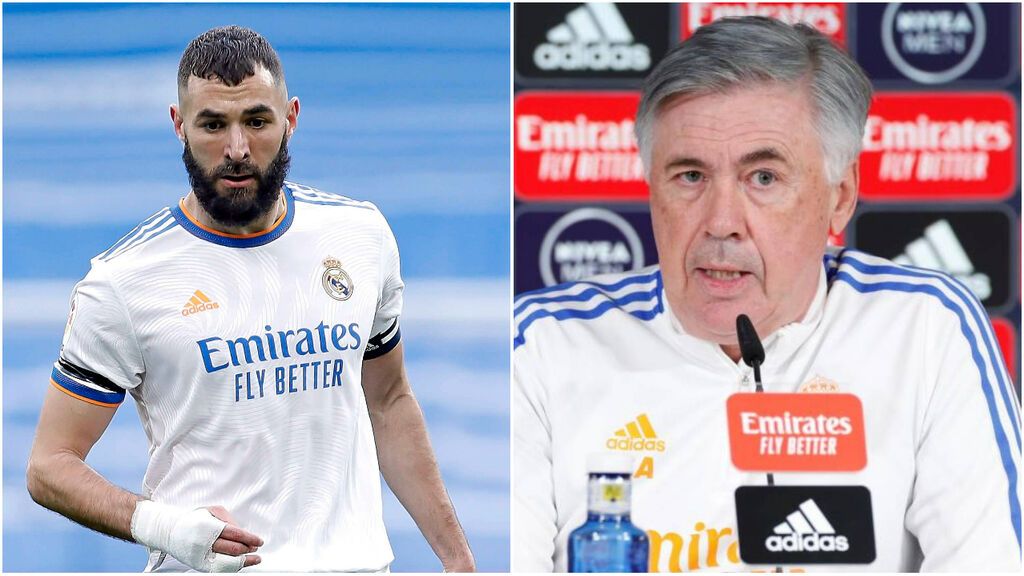 Ancelotti no forzará a Benzema y da pistas sobre Vinicius y Rodrygo