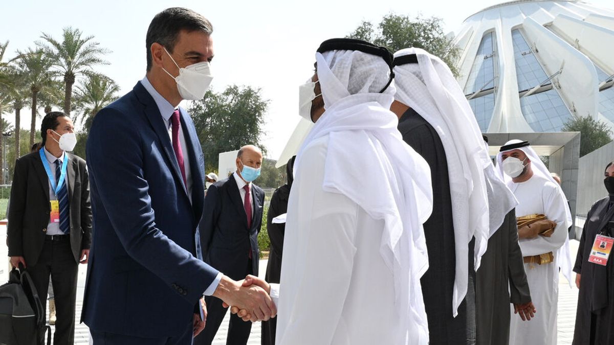 Sánchez sortea las preguntas sobre el emérito al que no verá en Abu Dabi Sánchez sortea las preguntas sobre el emérito al que no verá en Abu Dabi