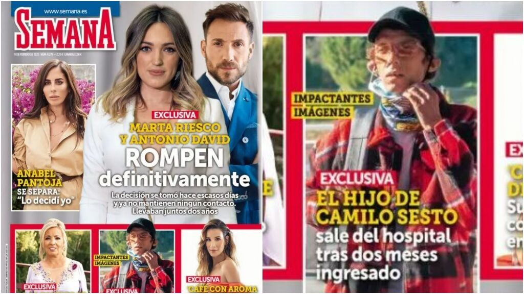 El hijo de Camilo Sesto sale del hospital tras dos meses ingresado