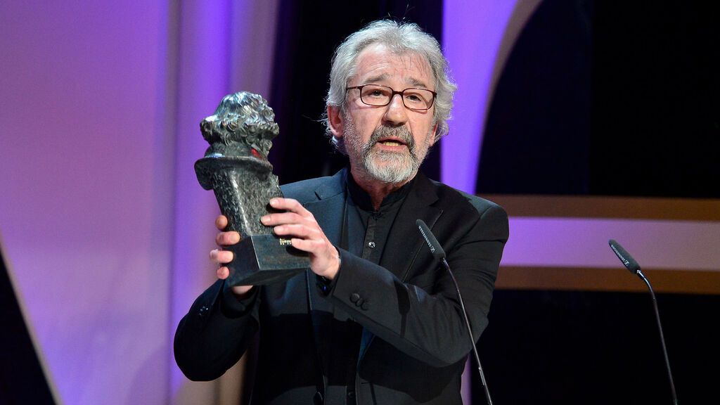 José Sacristán recibiendo el Premio Goya a Mejor Actor Principal en 2013