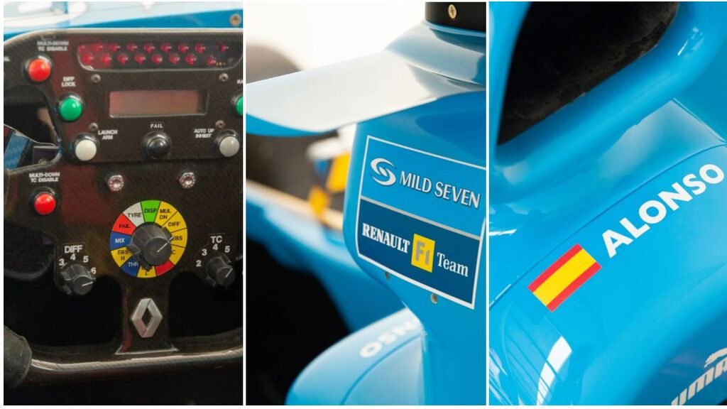 Venden el Renault R24 de Fernando Alonso en una subasta por 258.125 euros