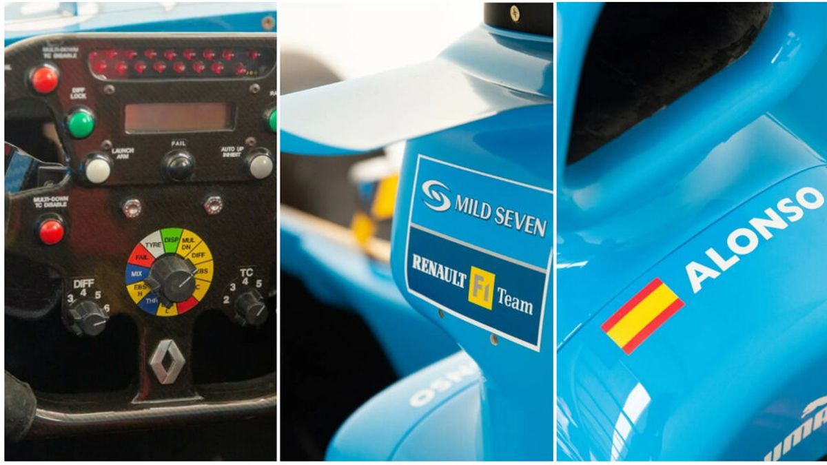 Venden el Renault R24 de Fernando Alonso en una subasta por 258.125 euros