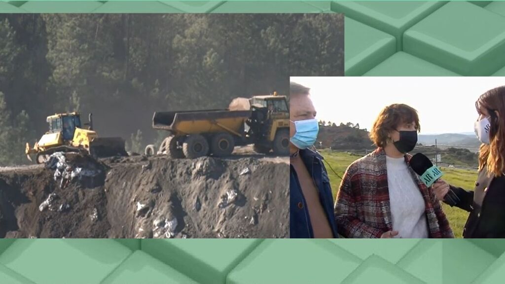 Los vecinos de Nerva denuncian la insoportable situación con el vertedero