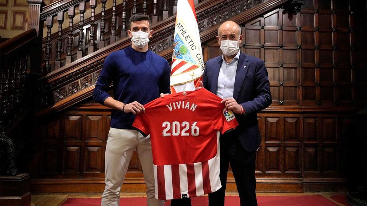 Daniel Vivian renueva con el Athletic hasta 2026 Daniel Vivian renueva con el Athletic hasta 2026