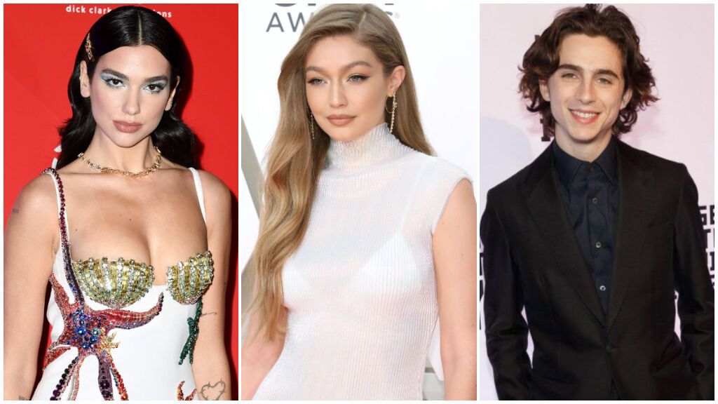 Dua Lipa, Gigi Hadid o Timothée Chalamet: estos son los famosos que nacieron en 1995 como tú