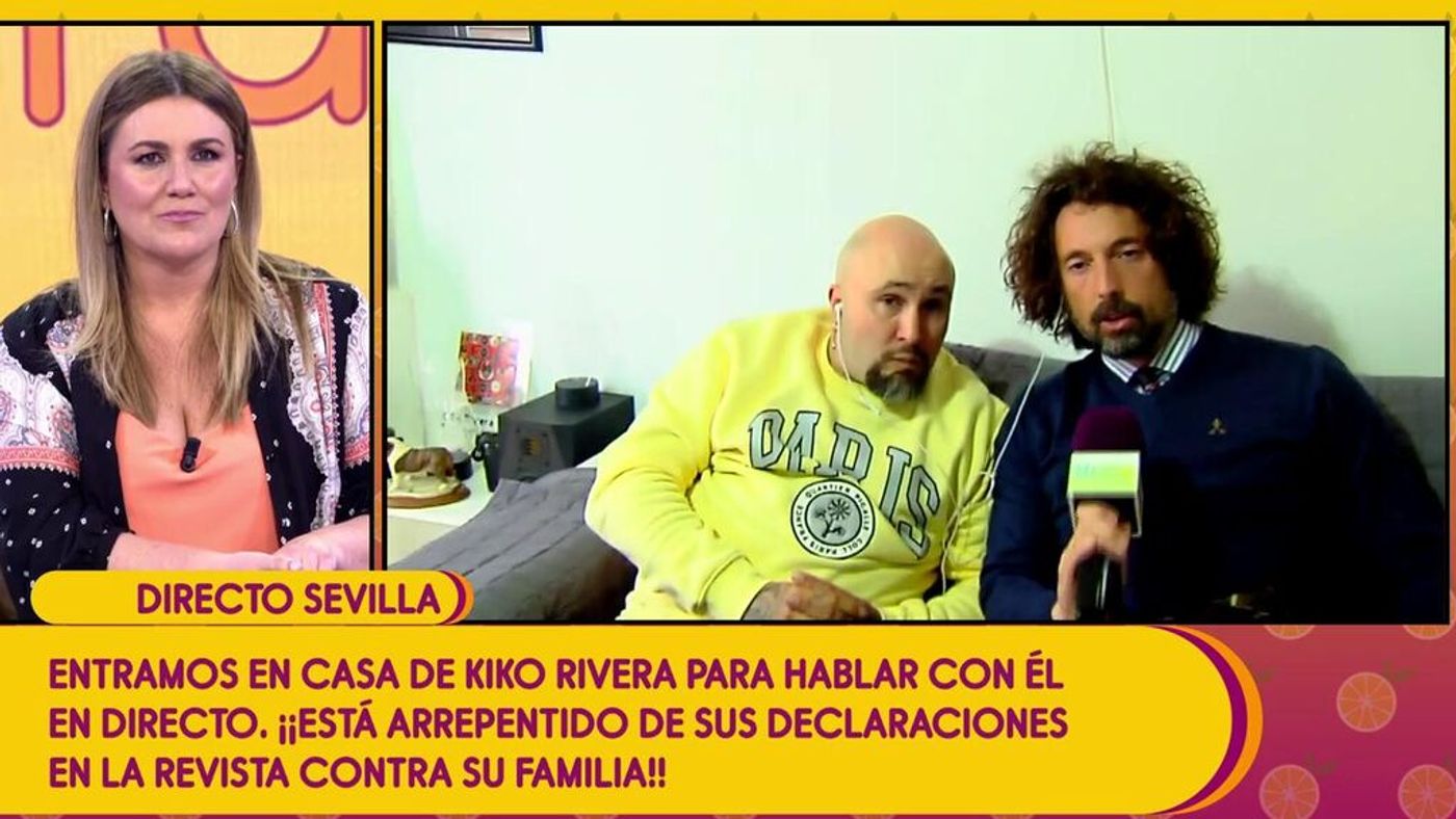 Kiko Rivera interviene en directo en 'Sálvame' para pedir perdón Sálvame 2022 Sálvame Naranja 04/02/2022
