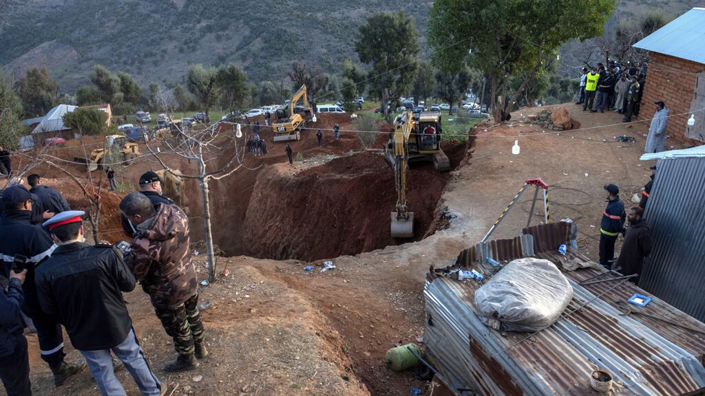 La operación para rescatar a Ryan, el niño atrapado en un pozo en Marruecos, entra en la fase decisiva