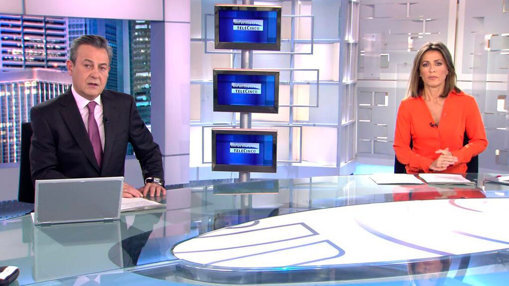 Con José Ribagorda y Ángeles Blanco Informativos Telecinco 2022 Noche 05/02/2022 Con José Ribagorda y Ángeles Blanco Informativos Telecinco 2022 Noche 05/02/2022