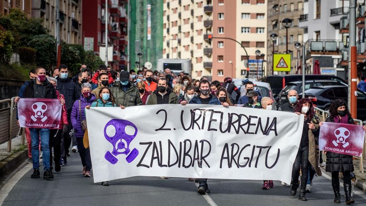 Dos años del trágico derrumbe del vertedero de Zaldibar: cientos de personas exigen depurar "responsabilidades"
