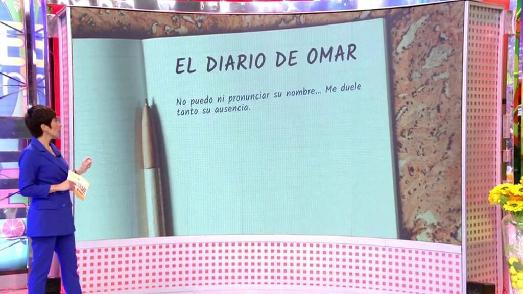 Adela González nos descubre en 'Sálvame' el 'diario de Omar Sánchez': "Es terrible"