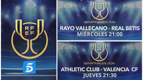 La de las de Copa del Rey, en Telecinco y Mitele