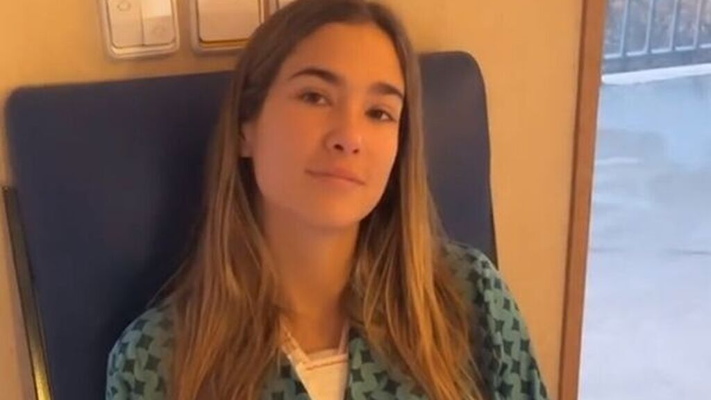 María Pombo, en el hospital tras su operación de pecho